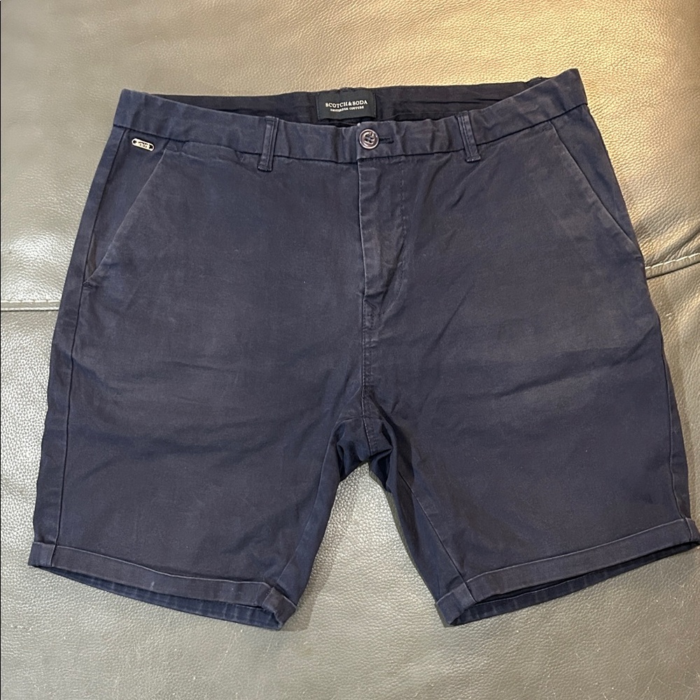 Scotch & Soda Men's Navy Shorts. GUC. Size 31